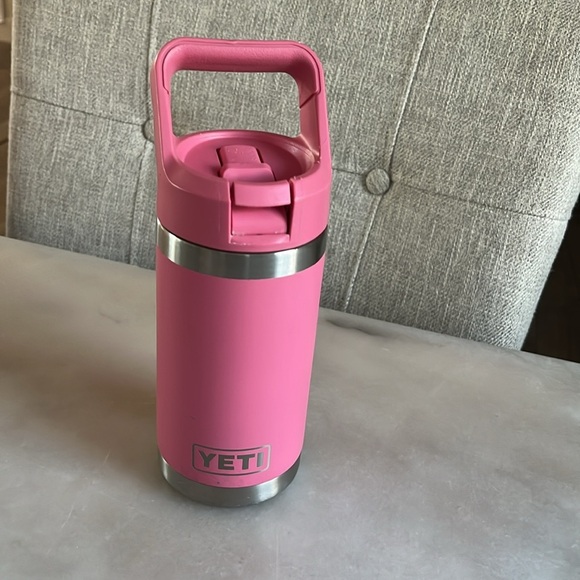 YETI RAMBLER JR. 12 OZ KIDS WATER BOTTLE PINK - Picture 4 of 16